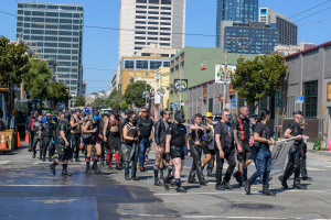 LeatherWalk 2024 in progress. Photo credit: Jovon Bright.